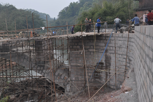 大石鄉(xiāng)：200萬“渡改橋”工程主體工程完工(圖1)